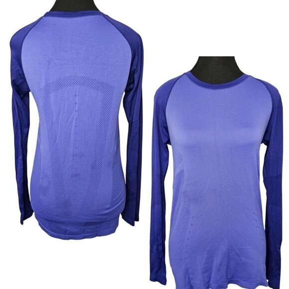 Champion Duo Dry Long Sleeve, Set of 2, Size Small, Purple and Black - Picture 3 of 14